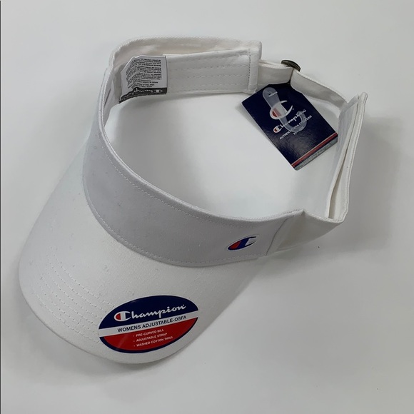 champion white visor
